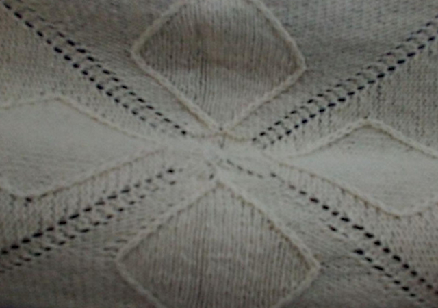 Chal de lana diseño de Anaracne